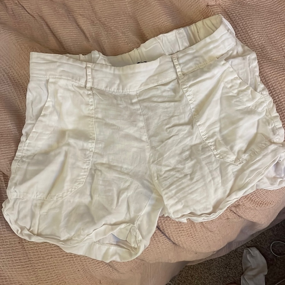 White shorts